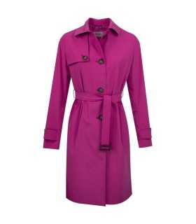 Gabardina Fucsia Cinzia Rocca Mujer