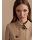 Gabardina Fucsia Cinzia Rocca Mujer