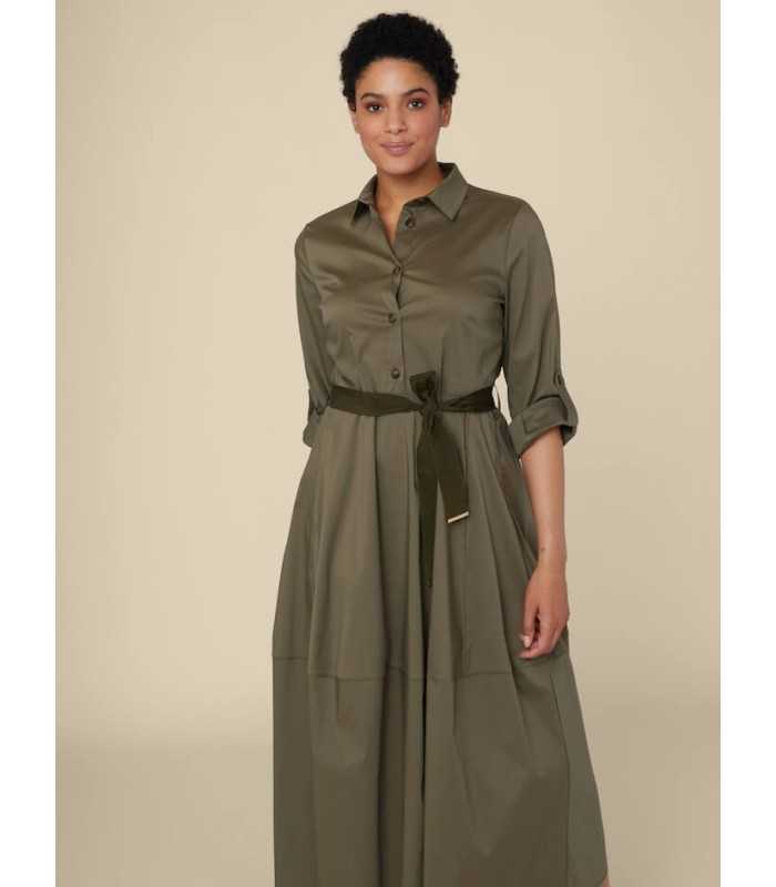 Vestido Camisero Kaki Elena Miro Mujer