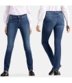 Pantalón Vaquero Azul Medio PARLA Mujer Cambio