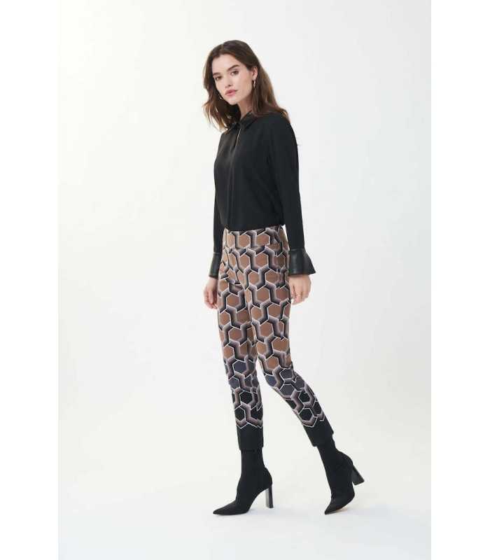 Pantalón Estampado Geométrico Joseph Ribkoff Mujer