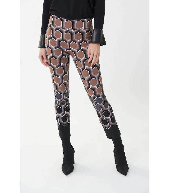 Pantalón Estampado Geométrico Joseph Ribkoff Mujer