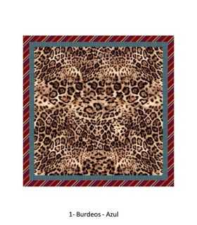 Pañuelo Estampado Animal Print Noga Mujer