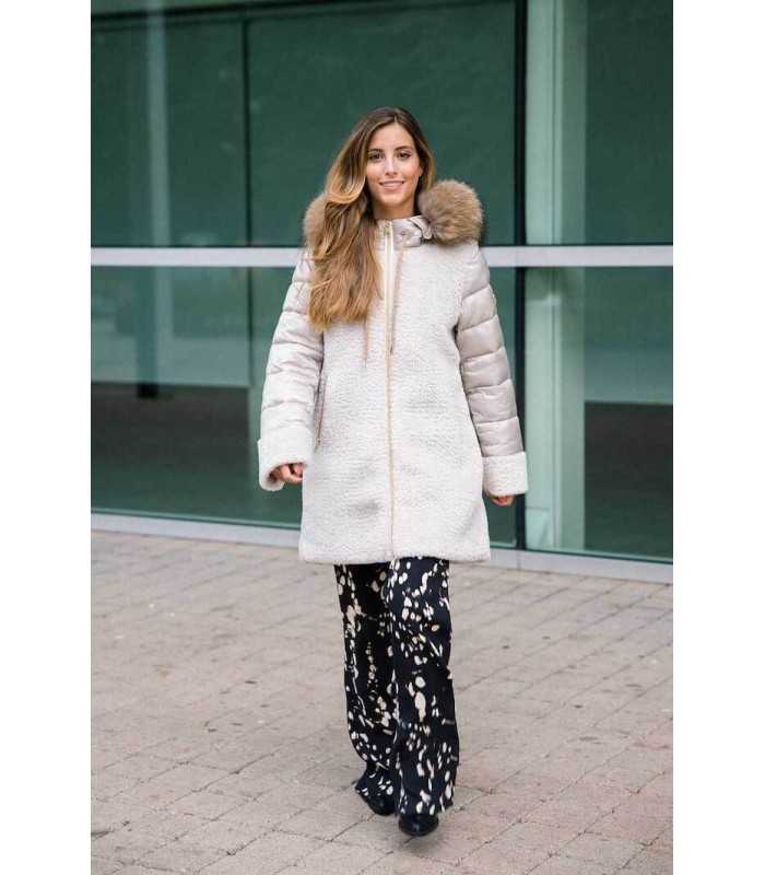 Parka Beige Claro Donjaz Mujer