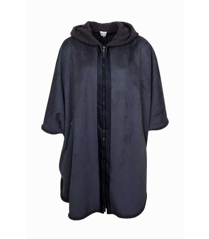 Capa Antelina Gris Aldo Martins Mujer