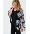 Top Negro Estampado Joseph Ribkoff Mujer