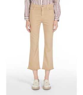 Pantalón Algodón Camel Marella Mujer