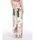 Pantalón Estampado Colores Naturales Marella Mujer