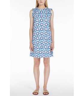 Vestido Corto Popelina Estampado Marella Mujer