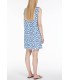 Vestido Corto Popelina Estampado Marella Mujer