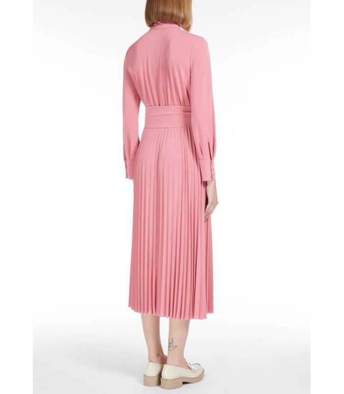 Vestido Turquesa Plisado Marella Mujer