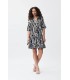 Vestido Estampado Cebra Joseph Ribkoff Mujer