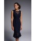 Vestido Negro Encaje Joseph Ribkoff Mujer