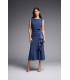 Vestido Azul Mineral Joseph Ribkoff Mujer