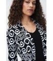 Blazer Estampada Geométrica Joseph Ribkoff Mujer