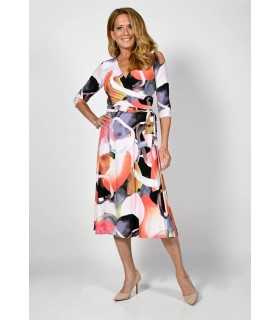 Vestido Estampado Punto Frank Lyman Mujer