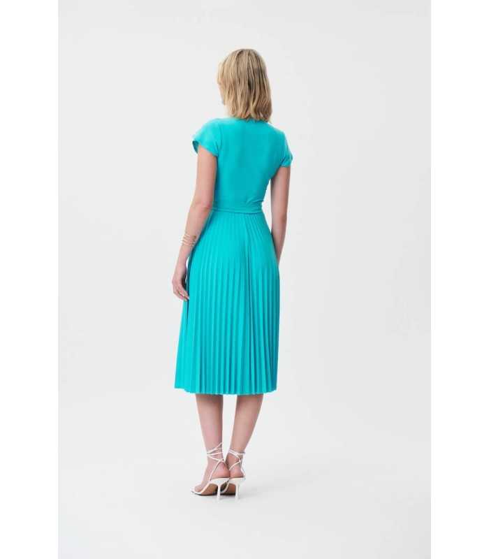 Vestido Turquesa Cruzado Joseph Ribkoff Mujer