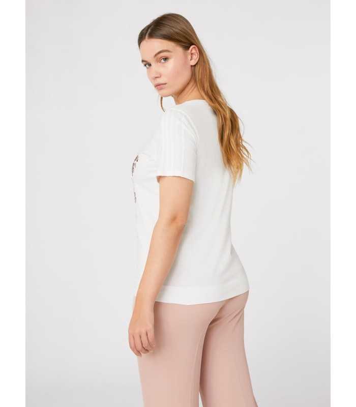 Camiseta Algodón Estampada Elena Miro Mujer