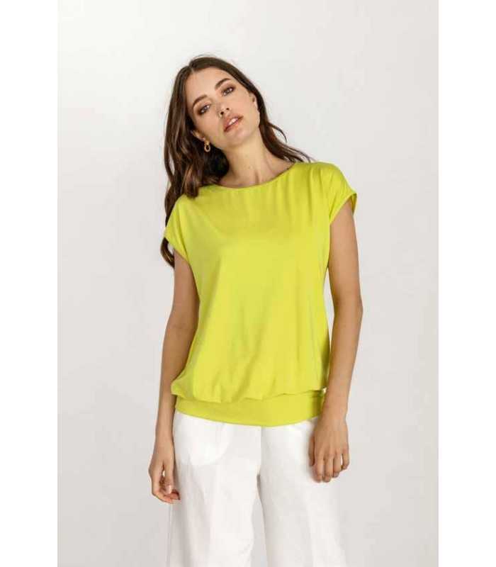 Camiseta Básica Punto Maria Bellentani Mujer