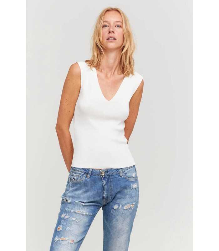 Top Básico Coral Aldo Martins Mujer
