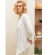 Chaqueta Blanca Cruzada Aldo Martins Mujer