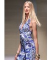 Mono Estampado Azules Laftylie Mujer