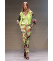 Chaqueta Lima Estampada Laftylie Mujer