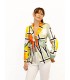 Chaqueta Estampada Colores Milaches Mujer