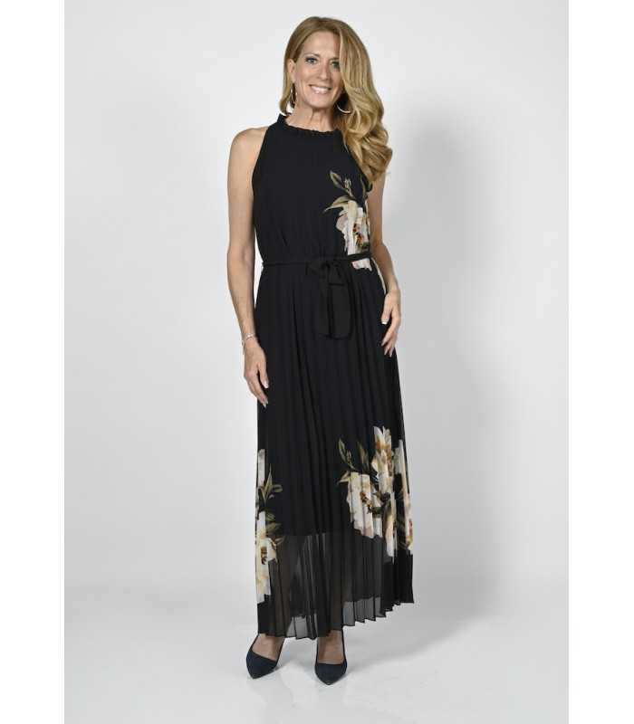 Vestido Plisado Flores Frank Lyman Mujer