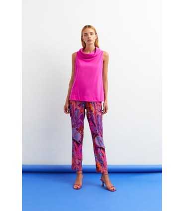 Top Fucsia Punto Civit Mujer
