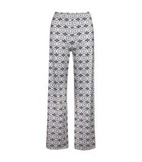 Pantalón Estampado Geométrico LVX Mujer