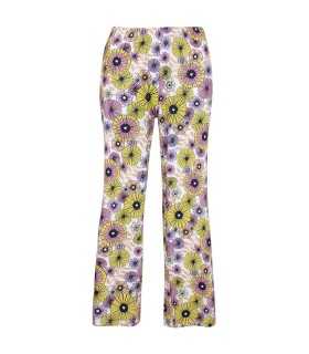 Pantalón Punto Flores LVX Mujer