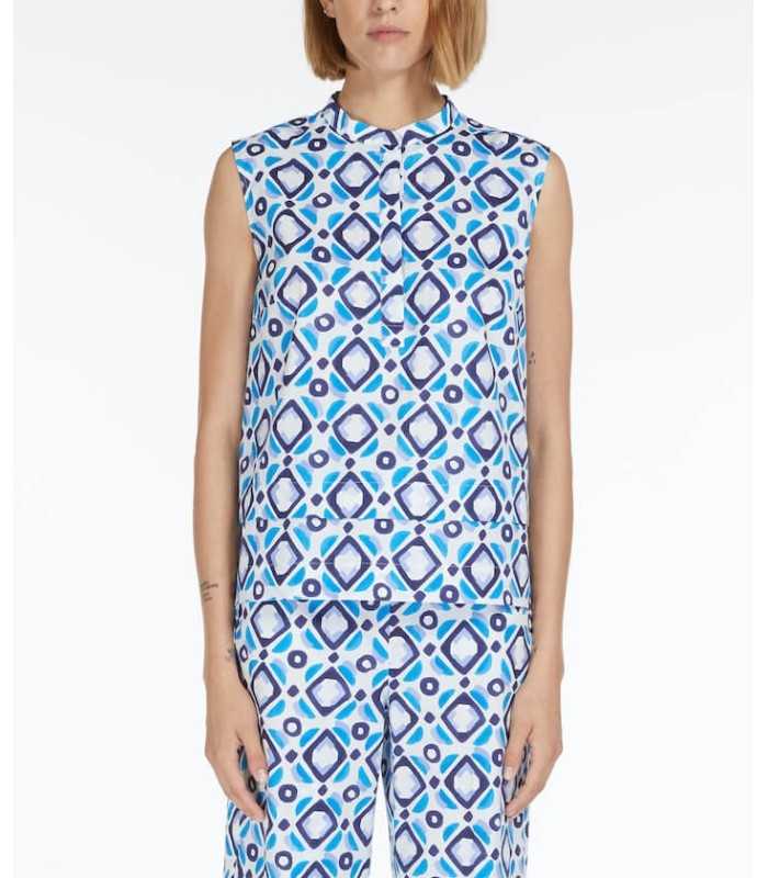 Top Estampado Geométrico Marella Mujer