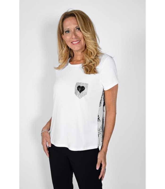 Camiseta Corazón Frank Lyman Mujer