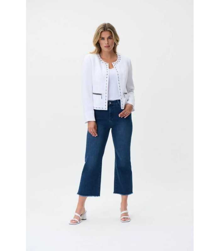 Chaqueta Tejida Blanca Joseph Ribkoff Mujer
