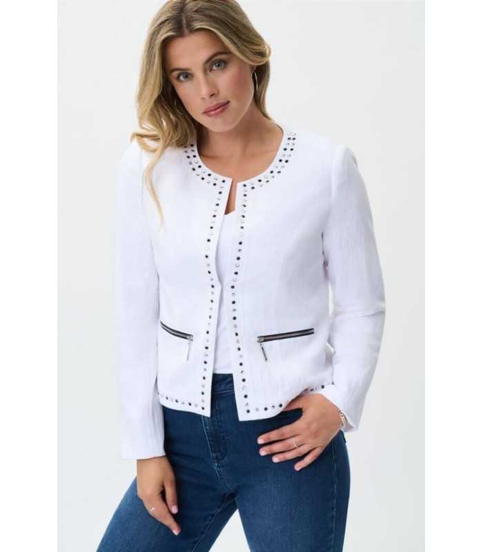 Chaqueta Tejida Blanca Joseph Ribkoff Mujer
