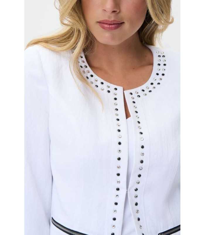 Chaqueta Tejida Blanca Joseph Ribkoff Mujer