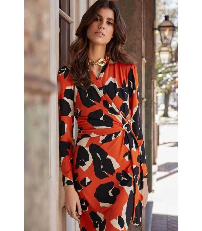 Vestido Estampado Manchas Joseph Ribkoff Mujer