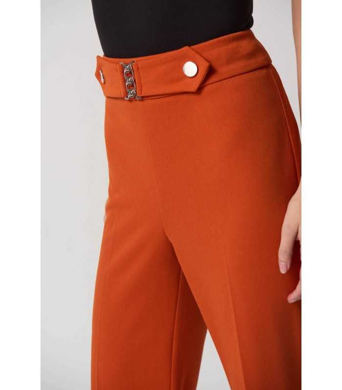 Pantalón Ancho Naranja Joseph Ribkoff Mujer