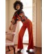 Pantalón Ancho Naranja Joseph Ribkoff Mujer
