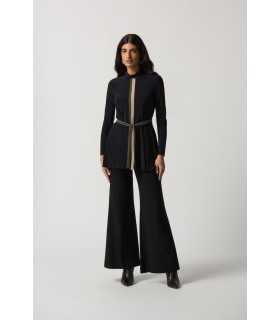 Blusón Negro Paneles Joseph Ribkoff Mujer