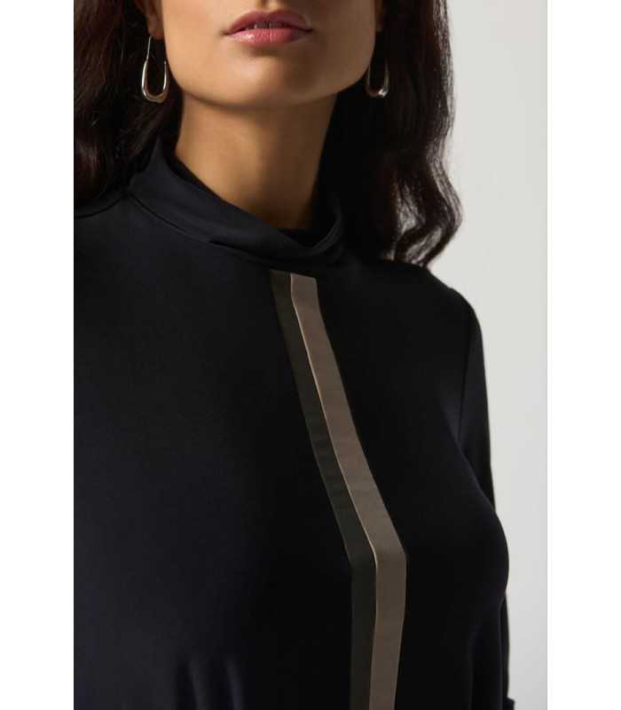 Blusón Negro Paneles Joseph Ribkoff Mujer