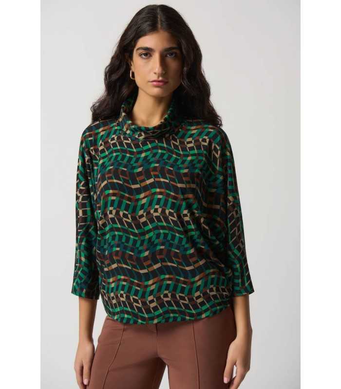 Top Estampado Geométrico Joseph Ribkoff Mujer