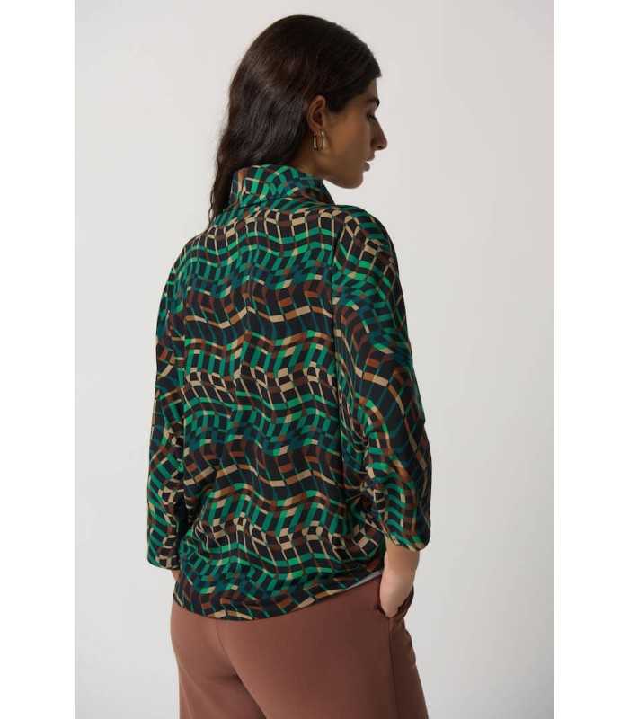 Top Estampado Geométrico Joseph Ribkoff Mujer