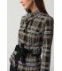 Chaqueta Cuadros Cinturón Joseph Ribkoff Mujer