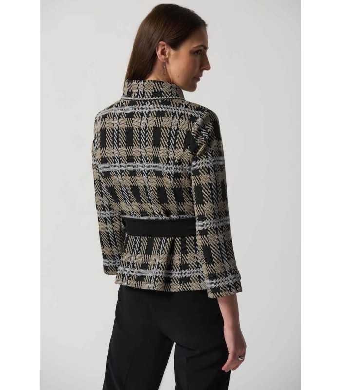 Chaqueta Cuadros Cinturón Joseph Ribkoff Mujer