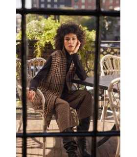 Chaleco Pata de Gallo Joseph Ribkoff Mujer