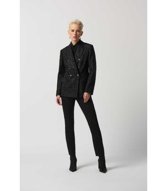Blazer Negra Bouclé Joseph Ribkoff Mujer