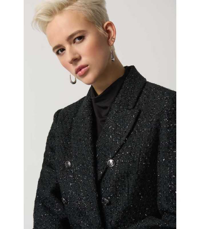 Blazer Negra Bouclé Joseph Ribkoff Mujer