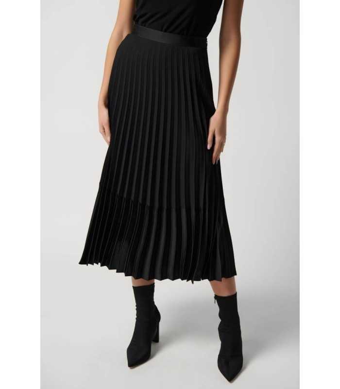 Falda Plisada Negra Joseph Ribkoff Mujer